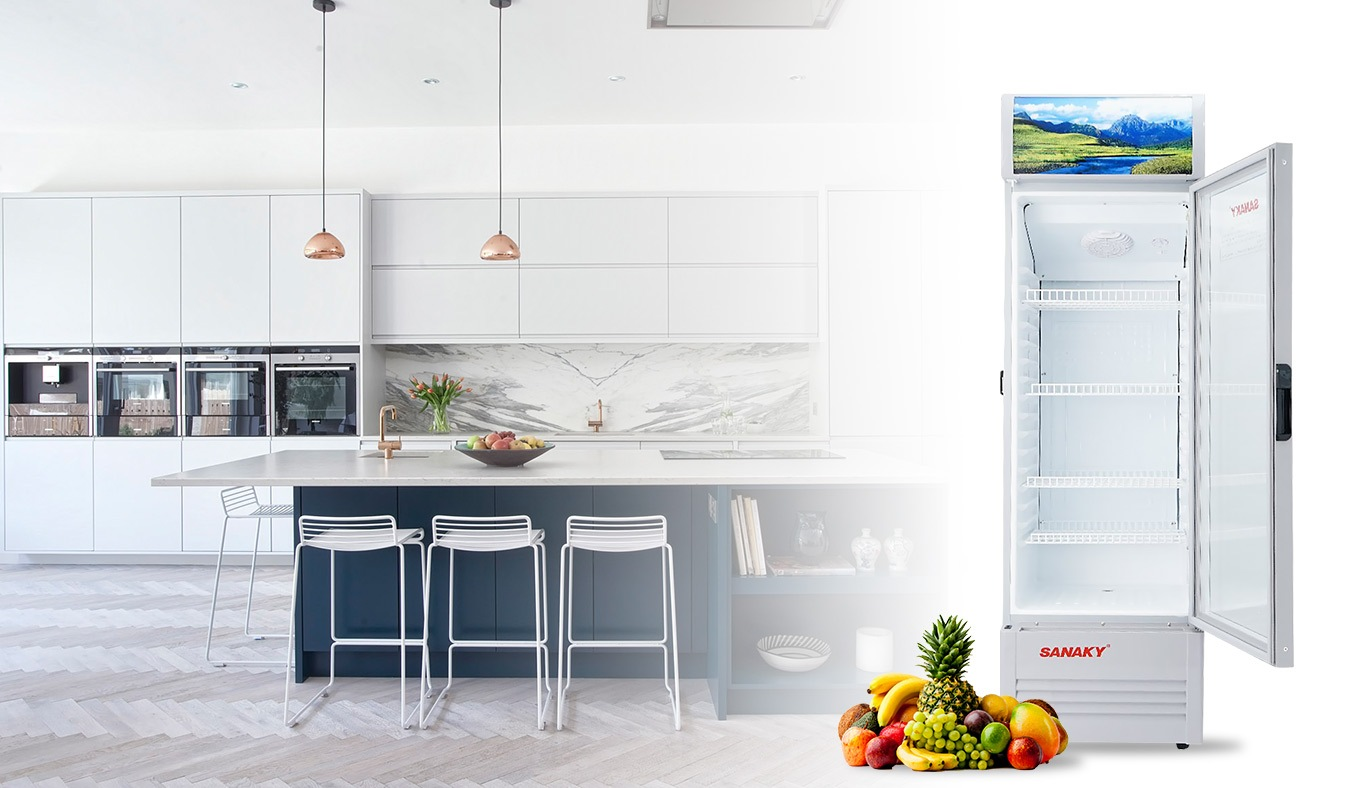 Rất nhiều tính năng ưu Việt của tủ mát Sanaky 308K
